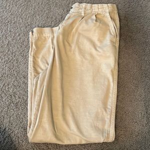 Free people wide leg khaki pant